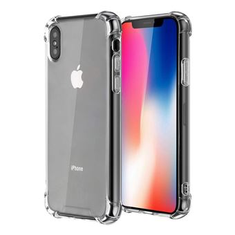 Capa Tumundosmartphone de TPU Gel Anti-Choque Transparente para iPhone X / Xs - 1