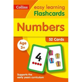 Numbers Flashcards Ideal For Home Learning Collins Easy Learning Preschool - 1