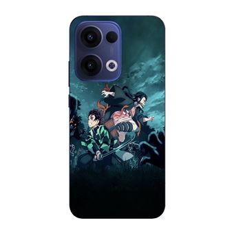 Capa Maniacase para Oppo Reno 13 5G | Tanjiro Nezuko demon slayer - 1
