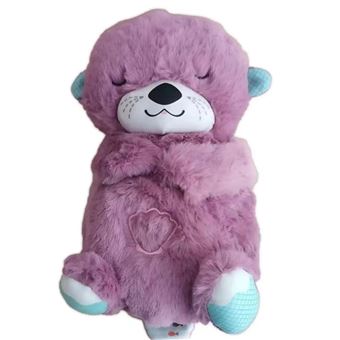 Peluche DUDAO SL01 Lontra do rio com a luz  | Roxo - 1