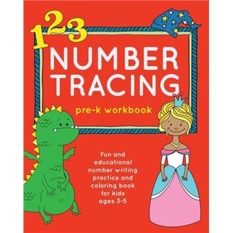 Number Tracing Prek Workbook - 1