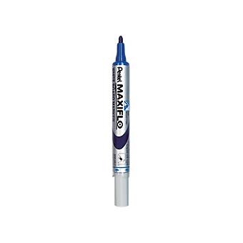 Marcador De Quadro Branco Pentel Maxiflo Ponta Cónica Azul - 1
