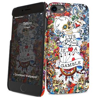 Capa para Telemóvel i-Paint Tattoo - 1