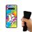 Capa Silicone Hapdey Para Samsung Galaxy S10 Design Jogadores de Futebol Abstratos MultiColoridos Flexível Em TPU - Preto_3