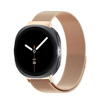 Bracelete Milanese com Fecho Magnético GIFT4ME para Samsung Galaxy Watch8 44mm Bluetooth | Rosa ouro - 1