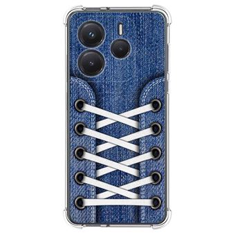 Capa TUMUNDOSMARTPHONE de silicone à prova de choque para Xiaomi Redmi Note 14 5G Sneakers Design 01 Desenhos - 1