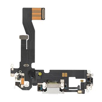 Conector De Carga Lightning E Microfone Clappio Para Iphone 12 E 12 Pro Substituição Prateado - 1