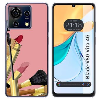 Capa de silicone TUMUNDOSMARTPHONE para Zte Blade V50 Vita 4G | desenhos pincéis - 1