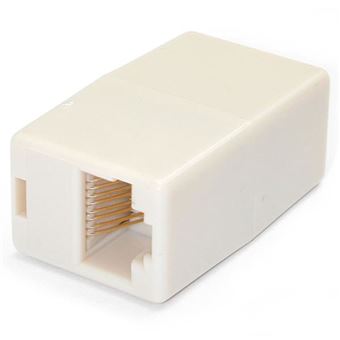 Adaptador para Cabos StarTech.com Acoplador em Linha Modular RJ45 Cat. 5e | Bege - 1