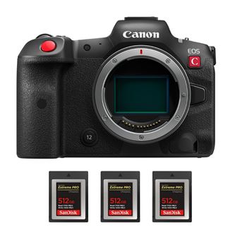 Canon EOS R5 C + 3 SanDisk 512GB Extreme PRO CFexpress Type B + PDF 15 Técnicas para Melhorar as suas Fotografias - 1