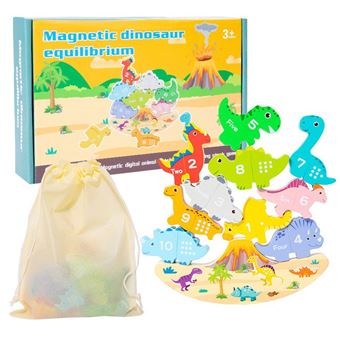 Cubos Empilháveis CO-Phénix  Dinossauros Magnéticos - 1