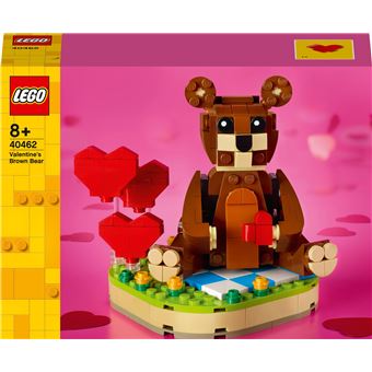 LEGO Iconic Urso Castanho de São Valentim 40462 | 245 Peças - 1