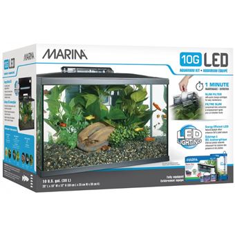 Aquário MARINA LED Kit 38L - 1