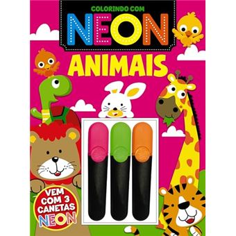 Colorindo Com Neon - Animais - 1