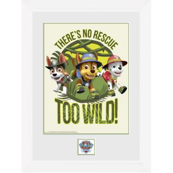 Poster Emoldurado GB Posters Paw Patrol Sem rescate, selvagem - 1