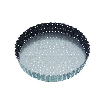 Forma perfurada com fundo amovível Master Class Kitchen Craft KCMCCB37 - 23cm - Cinzento - 1