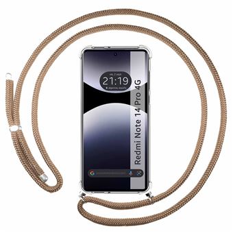 Capa Tumundosmartphone transparente para Xiaomi Redmi Note 14 Pro 4G com fio Camel - 1
