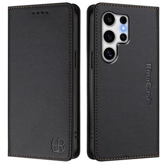 Capa Carteira Magnética ZURSANA para Samsung Galaxy S25 Ultra com Porta-Cartões | Couro PU | Bloqueio RFID | Preto - 1