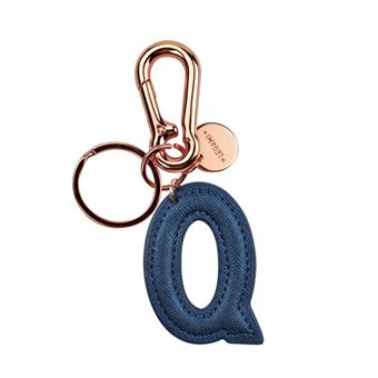 Porta-Chaves Legami Letra &quot;Q&quot; | Azul - 1