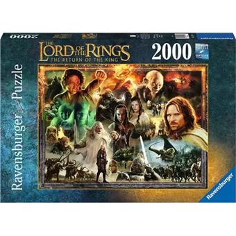 Puzzle Ravensburger The Lord Of The Rings 17293 | 2000 Peças - 1