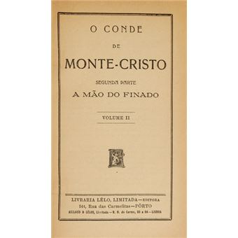 O conde de monte-cristo. [6 vols.] - 1