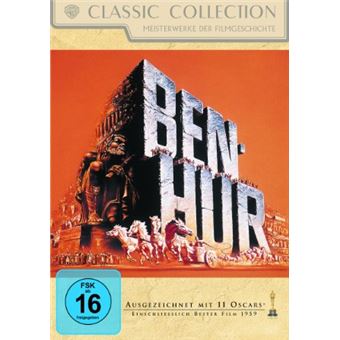 Warner Bros Ben Hur DVD 2D Alemão, Inglês - 1