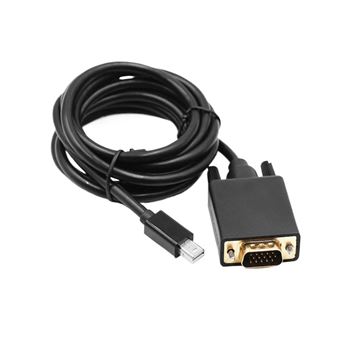Cabo Mini DP para VGA V-REEL | 1080P HD para Mac/Surface | 1.8m - 1