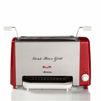 Grelhador de Contacto Ariete 0730/00 | Vermelho, Aço inoxidável - 1