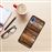 Capa Hapdey para Samsung Galaxy A40 2019 Design Pranchas de Madeira em Silicone Flexível e TPU Preto_1