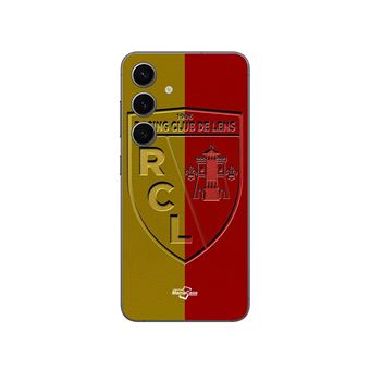 Capa Maniacase para Samsung Galaxy S24 FE | Rcl Lens Logotipo Fundo Amarelo e Vermelho - 1