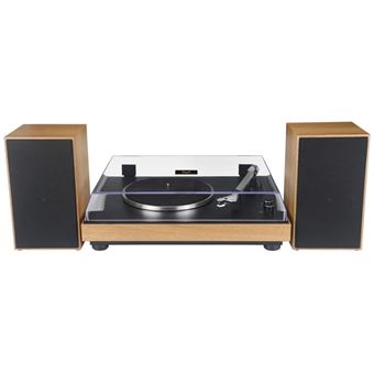 Gira-Discos Majestic Vintage | Plástico | Castanho | 42,2x33,6x12,5 cm - 1