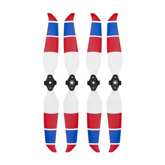 Hélices HSMY 7238F para Drone Mavic Air 2/2S | Vermelho Azul Branco | 2 Pares - 1