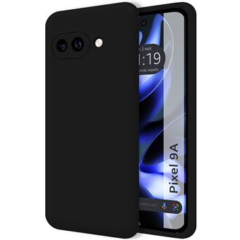 Capa Tumundosmartphone de Silicone Líquido ultramacio para Google Pixel 9a 5G | Preta - 1