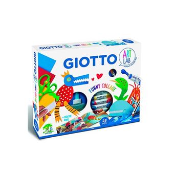 Conjunto Colagem Divertido Giotto | 28 Peças - 1