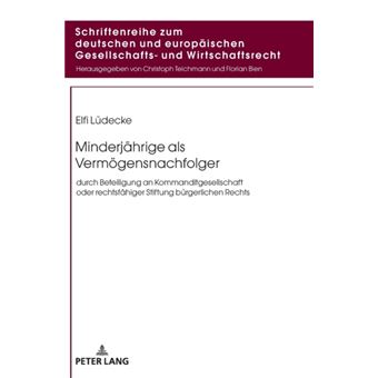 Minderjaehrige Als Vermoegensnachfolger - 1