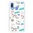Capa Tpu Hapdey para Samsung Galaxy A40 2019 | Design Padrão de Lhama - Transparente_0