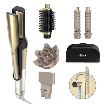 Modelador de Cabelo Shark Glam | 1500 W | Dourado - 1