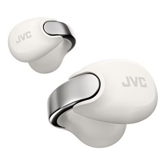Auriculares Bluetooth JVC HA-NP1T | Prateado, Branco - 1
