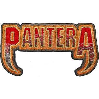 Emblema Rock Off Pantera | Fangs Logo | Woven Patch - 1