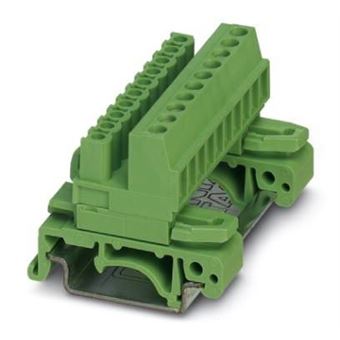 Bloco de Terminais Phoenix Contact UMSTBVK 2,5/8-ST-5,08 | Verde - 1
