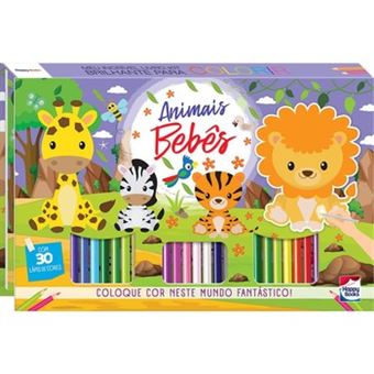 Meu Incrível Livro-Kit Brilhante Para Colorir: Animais Bebês - 1