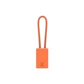 Cabo Philo Keychain Lightning Cable 20cm orange - 1