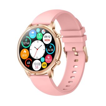 Smartwatch Manta Kelly | 45 mm | Rosa, Dourado - 1