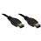 InLine FireWire M-M 1m 6-p Preto_0