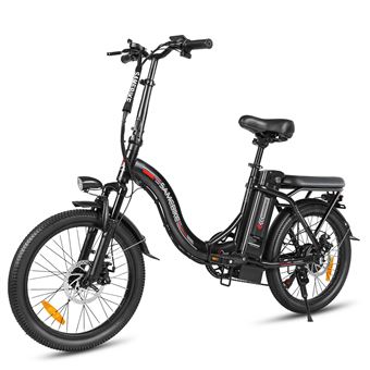 Bicicleta Elétrica Urbana Dobrável SAMEBIKE CY20 | Jante de raios 20" | 350 W | 36 V | 13 Ah | Preto - 1