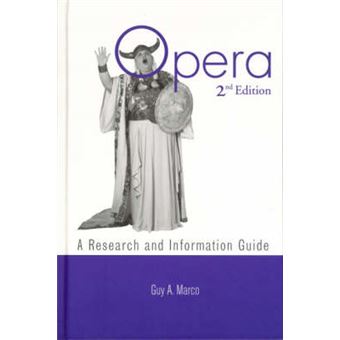 Opera - A Research and Information Guide - Hardback - 2001 - 1
