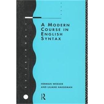 A Modern Course In English Syntax - 1