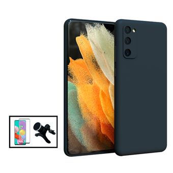 Kit Película de Vidro Temperado GorilasGlass + Capa Proteção Traseira Silicone + Suporte Magnético Com Pernas GIFT4ME para Samsung Galaxy S24 5G - Preto - 1