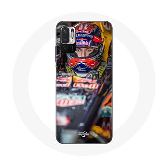 Capa Maniacase para Xiaomipoco M3 Pro Fórmula 1 Max Verstappen Piloto de Corrida de F1 - 1