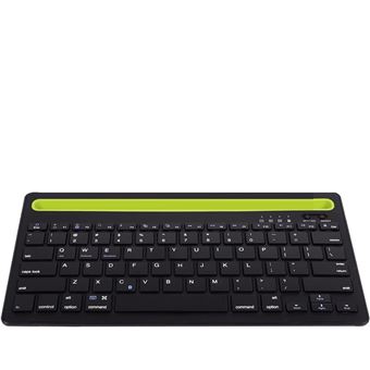 Teclado Sem Fios Multidispositivo Klack | Recarregável | Bluetooth de 2 Canais em Espanhol | Inclui Ñ | Preto - 1